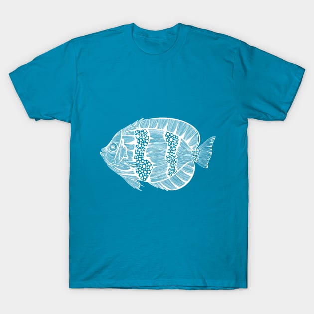 Finn, the exotic fish T-Shirt by Simplulina